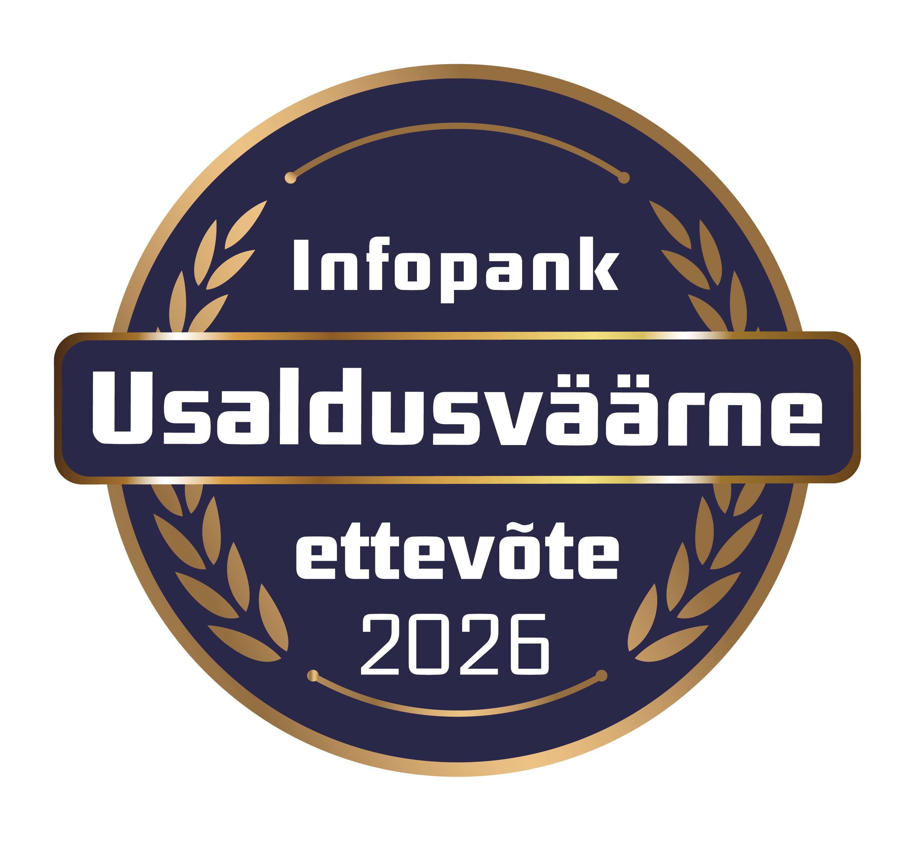 Infopank Usaldusvaarne ettevõte 2026