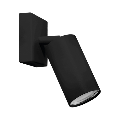 Kohtalgusti MANAM GU10 1D must/valge - must