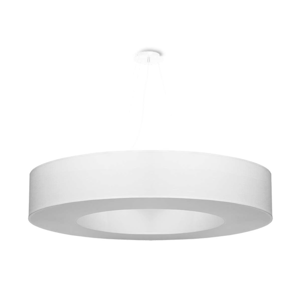 Lühter SATURNO 90 valge Sollux Lighting