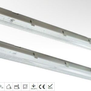LED laevalgusti IP65, 60W 150cm päeva valge Ecolux