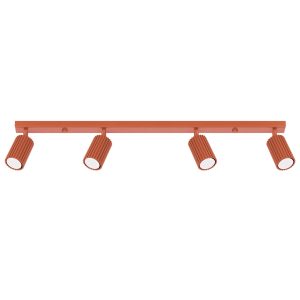 Laevalgusti KARBON 4L punane ooker Sollux Lighting