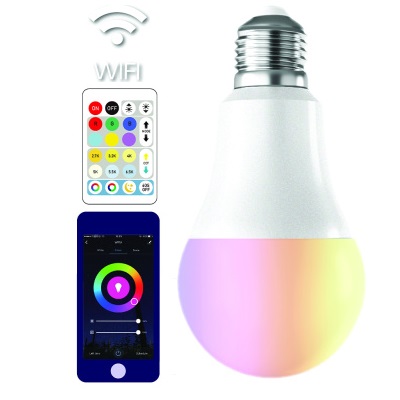 Nutilamp LED 9W TUYA WIFI A60, E27 +PULT