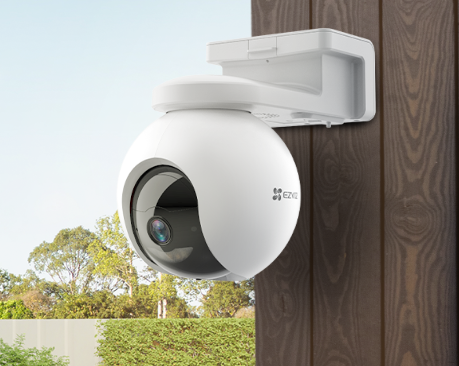 EZVIZ EB8 3MP akuga 3G/4G pöördkaamera + 128GB mälukaart tasuta