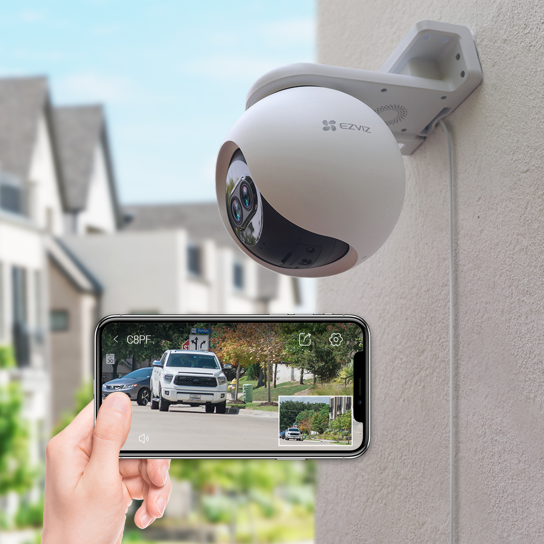 EZVIZ C8PF 2MP kahe objektiiviga pöördkaamera