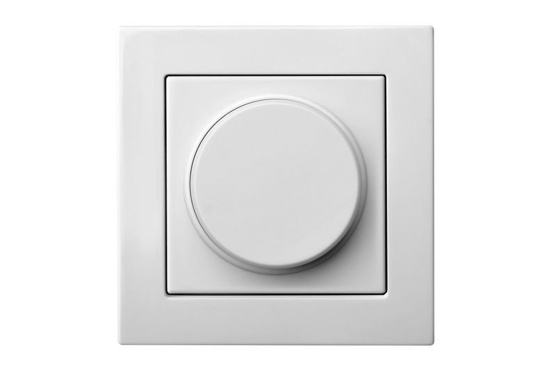 EPSILON Dimmer pehme fiksaatoriga ISR-005-01 E/B VALGE ilma raamita