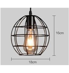 Rippvalgusti VISIONAL Geometric 3D / E27 / 180 x 160 мм / VS-DL-101