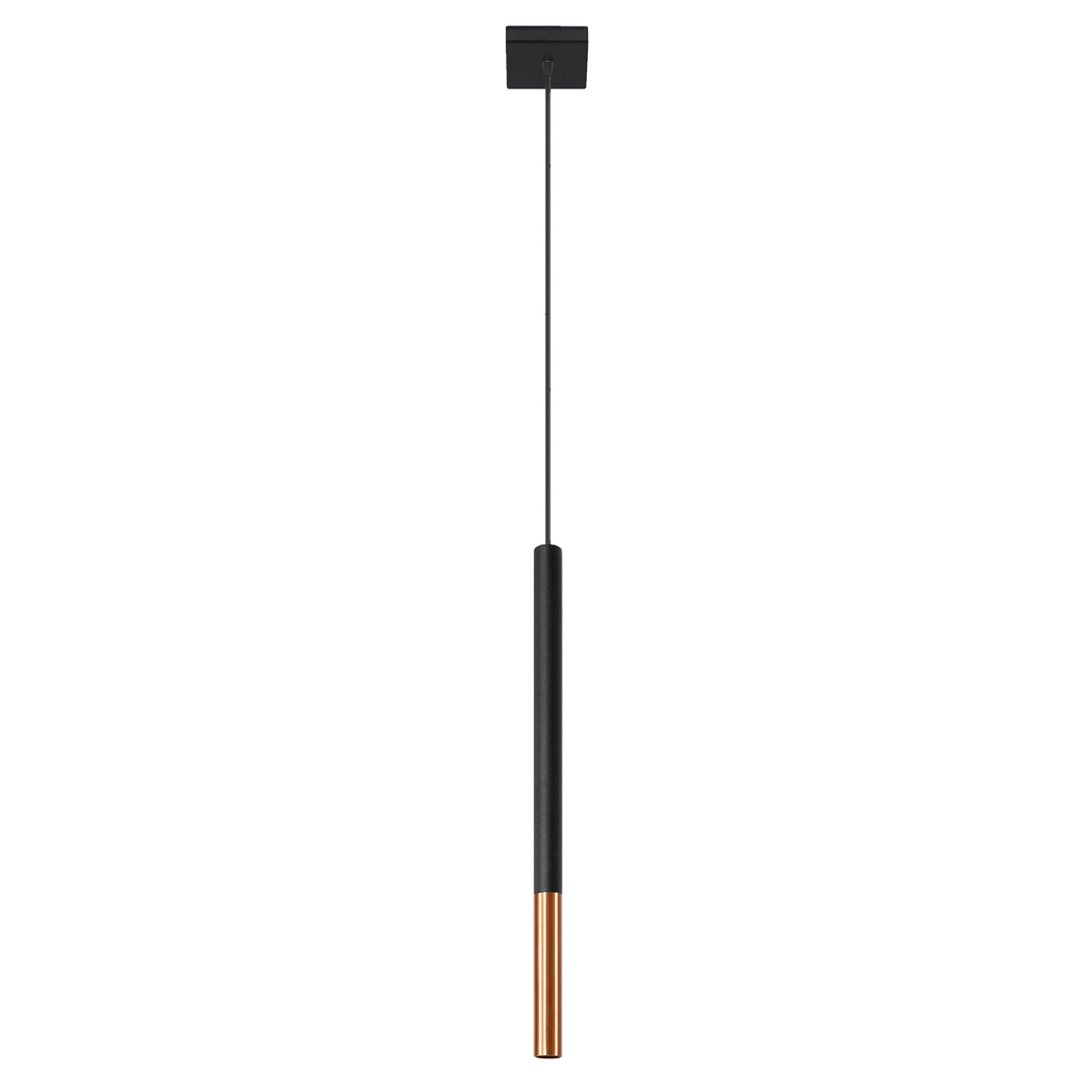 Rippvalgusti MOZAICA 1 must/vask Sollux Lighting