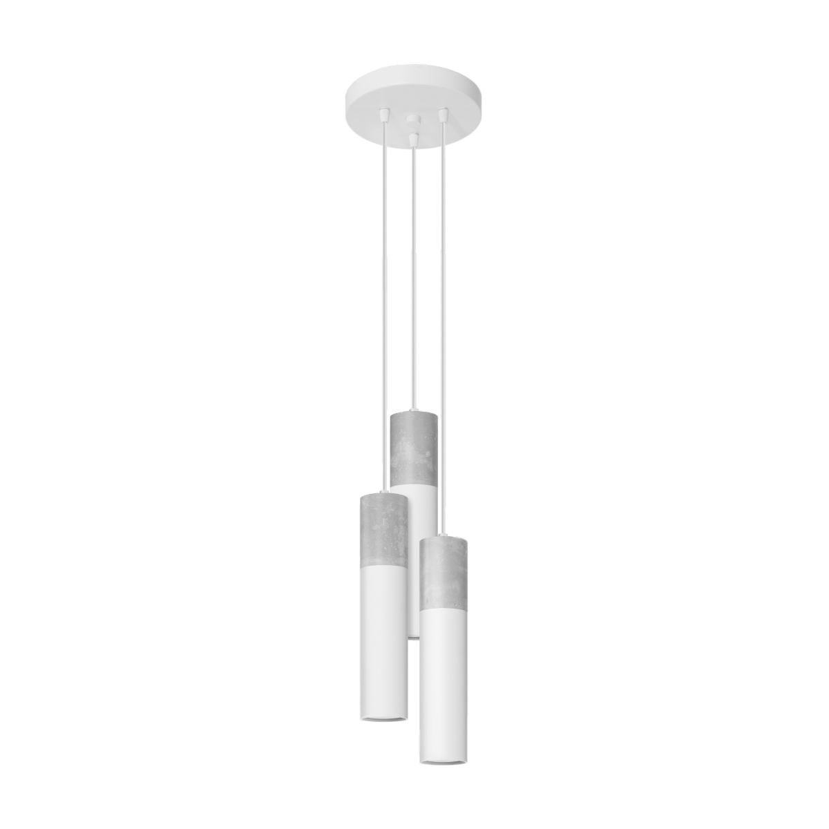 Rippvalgusti BORGIO 3P valge Sollux Lighting