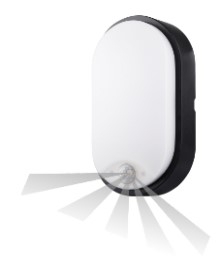 LED OPAL Plafoon 14W IP54 1000Lm liikumisanduriga