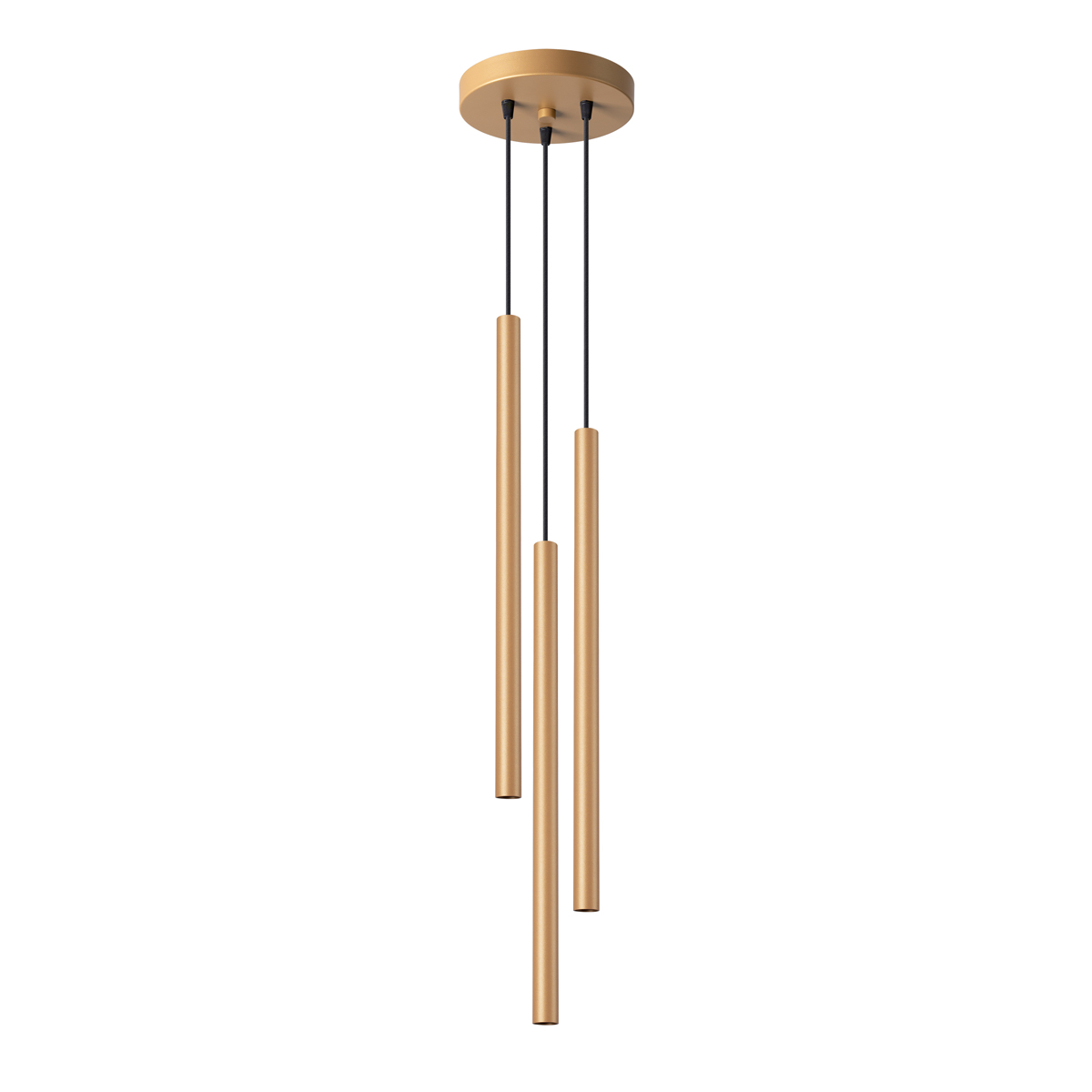 Rippvalgusti PASTELO 3P kuldne Sollux Lighting