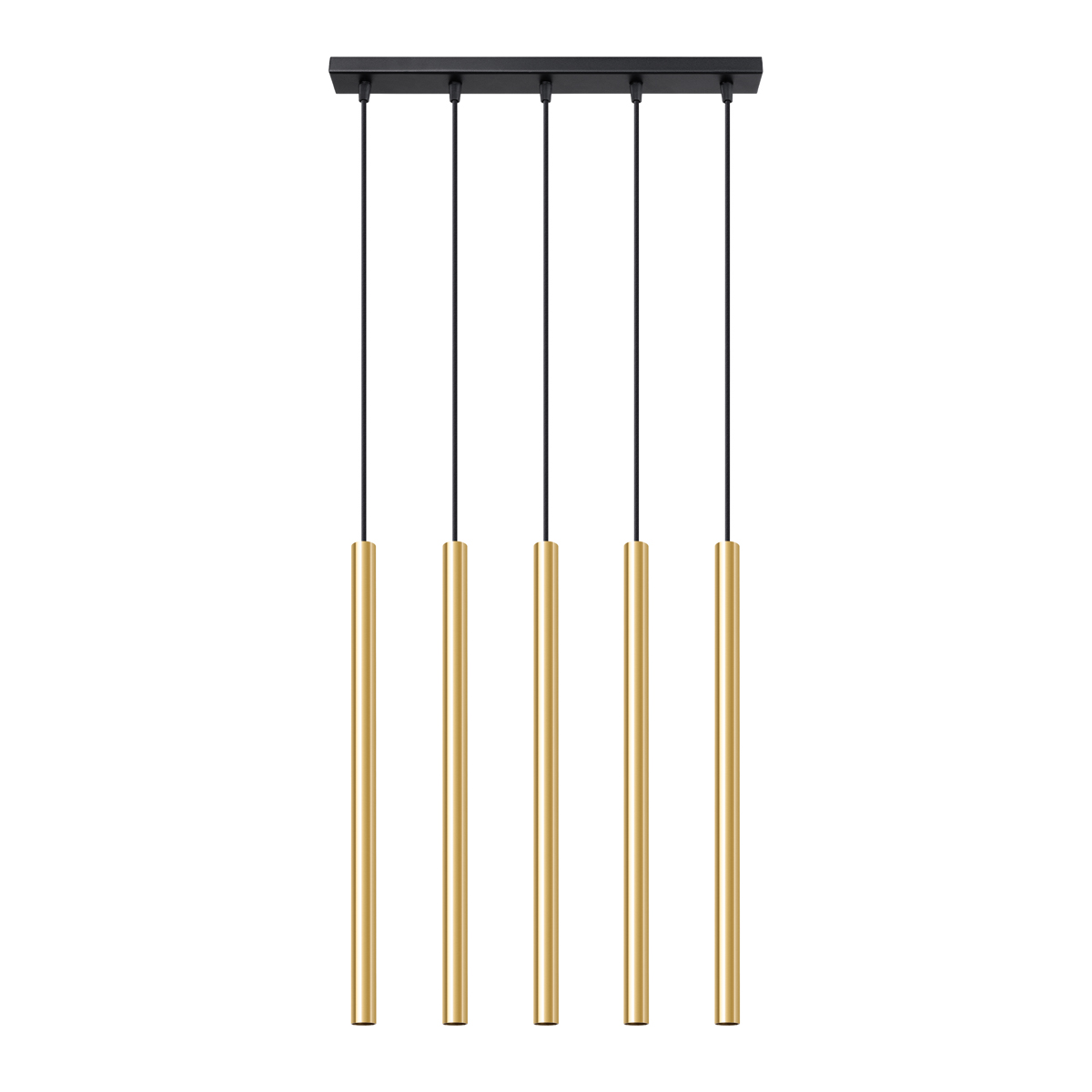Подвесной светильник PASTELO 5L, полированное золото, Sollux Lighting