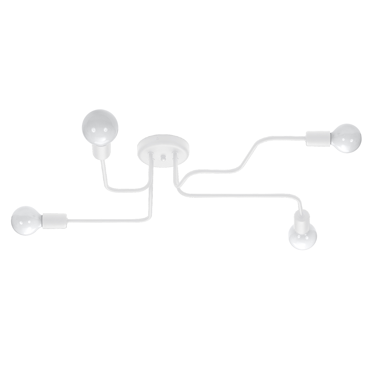 Lühter VECTOR 4 valge Sollux Lighting