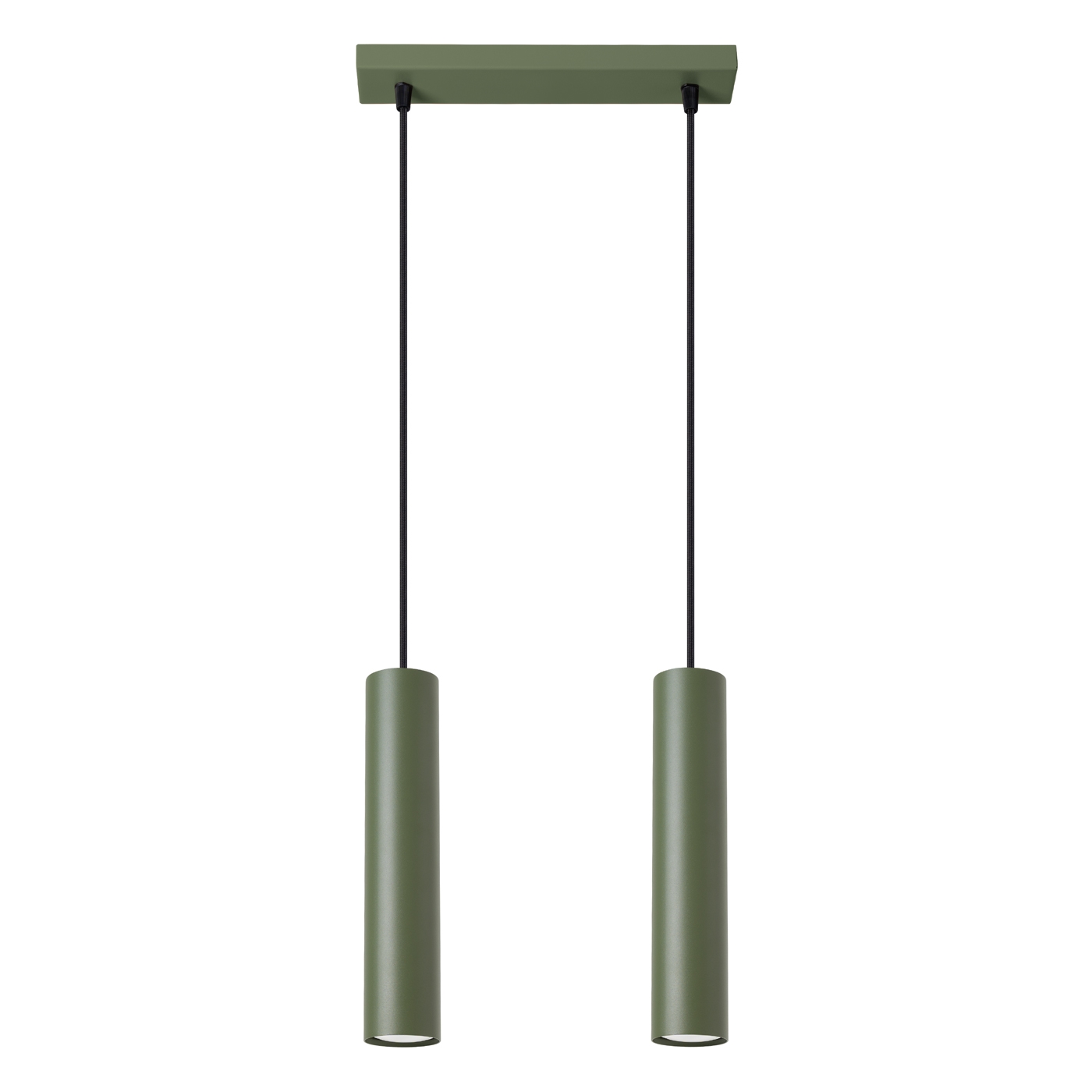 Rippvalgusti LAGOS 2 oliivroheline Sollux Lighting
