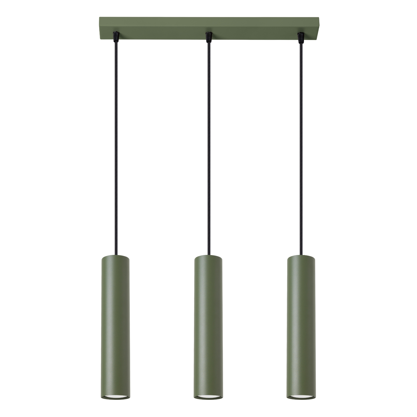 Rippvalgusti LAGOS 3L oliivroheline Sollux Lighting