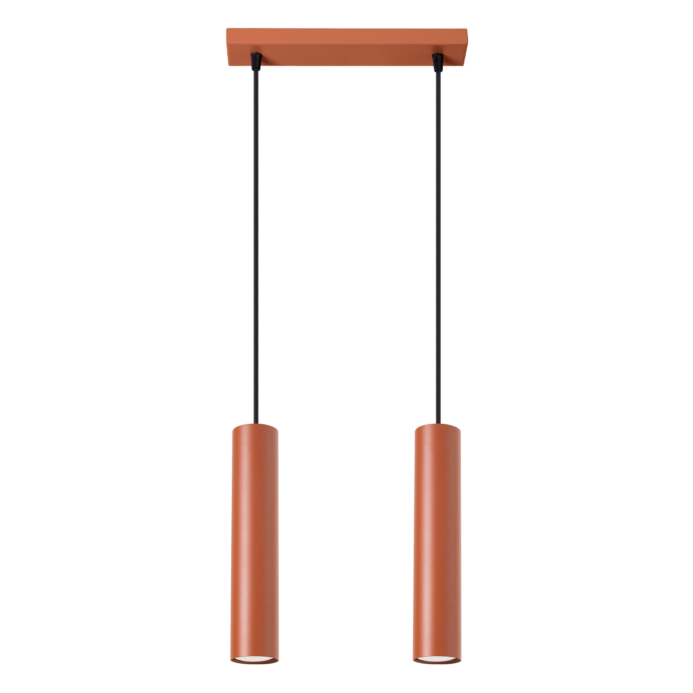 Rippvalgusti LAGOS 2 punane ooker Sollux Lighting