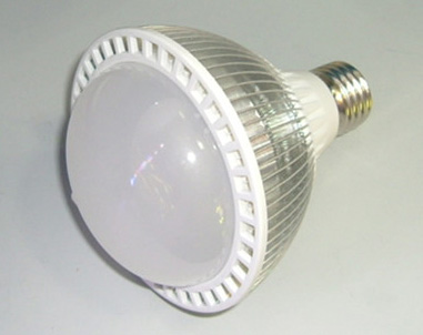 LED pirn 9W E27 (PAR30), soe valge