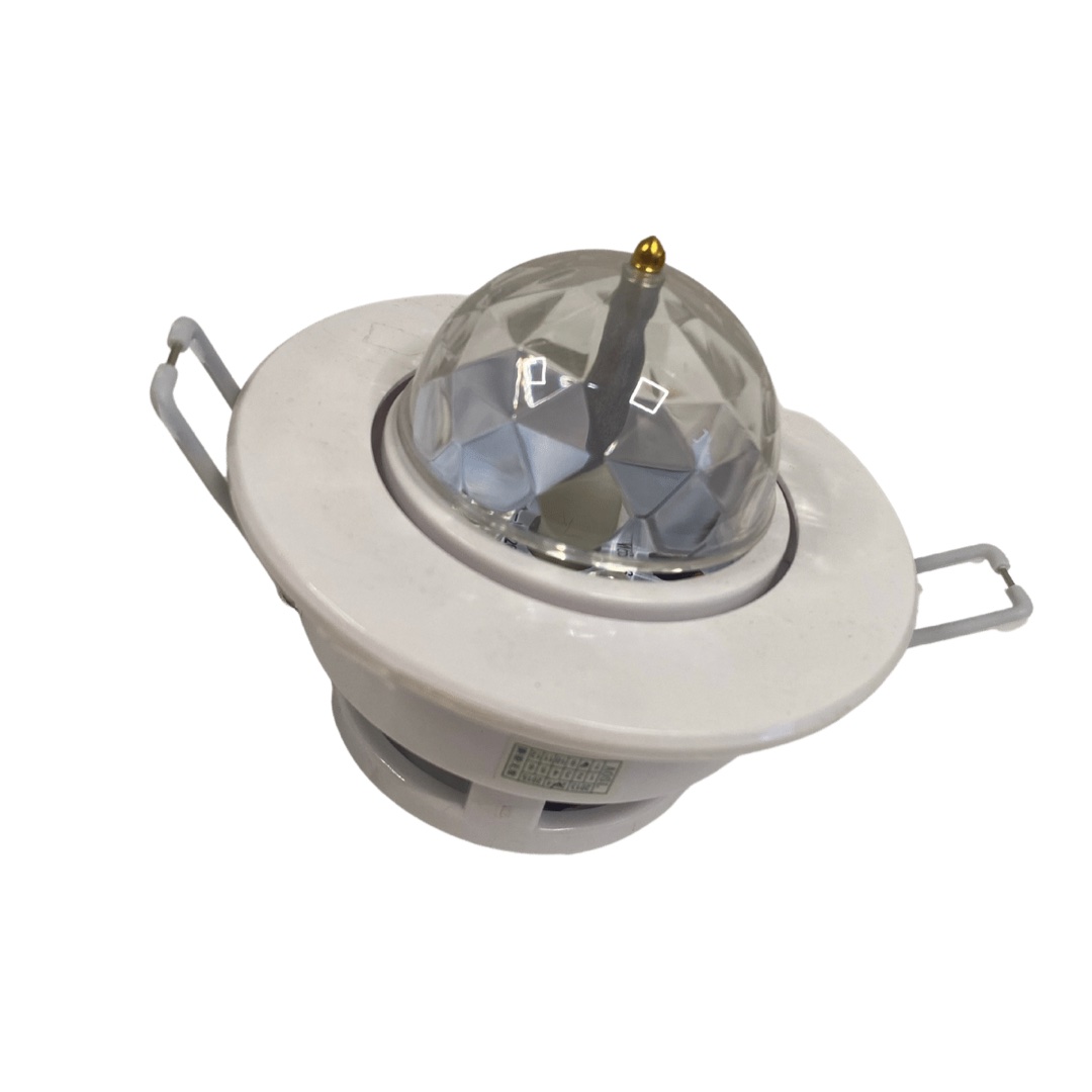 Built-in-lamp diskolamp, 3W/9W