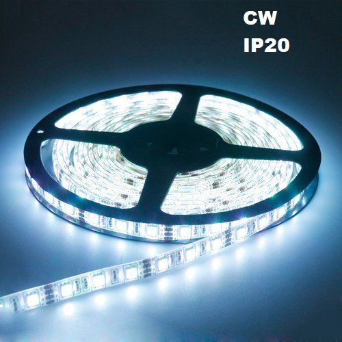 LED Riba 5m CW IP20 60LED/m 12V 8mm Spector