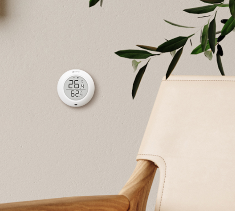 EZVIZ T51C juhtmevaba õhuniiskuse ja temperatuuri andur