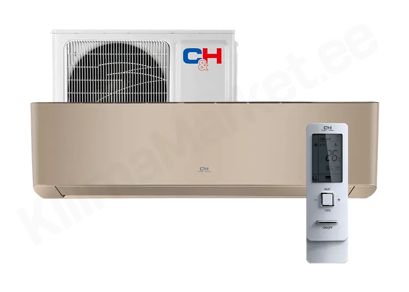 Õhksoojuspump C&H SUPREME CH-S24FTXAM2S-BL/GD/SC/W - kuldne