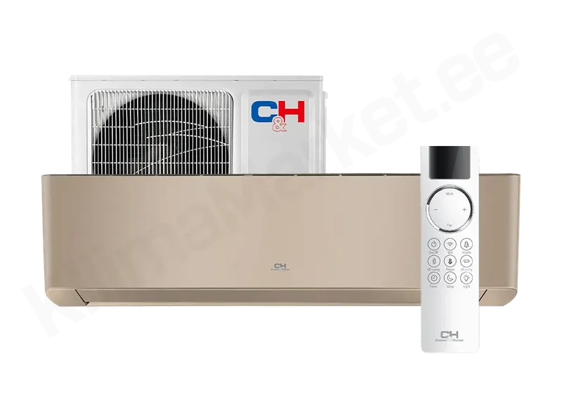 Õhksoojuspump C&H SUPREME CH-S09FTXAM2S-BL/GD/SC/W - kuldne