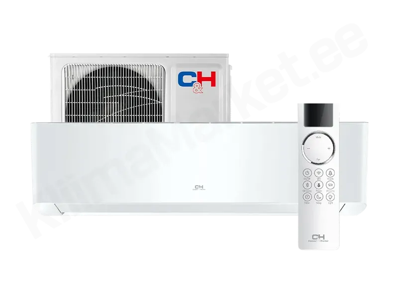 Õhksoojuspump C&H SUPREME CH-S09FTXAM2S-BL/GD/SC/W - valge