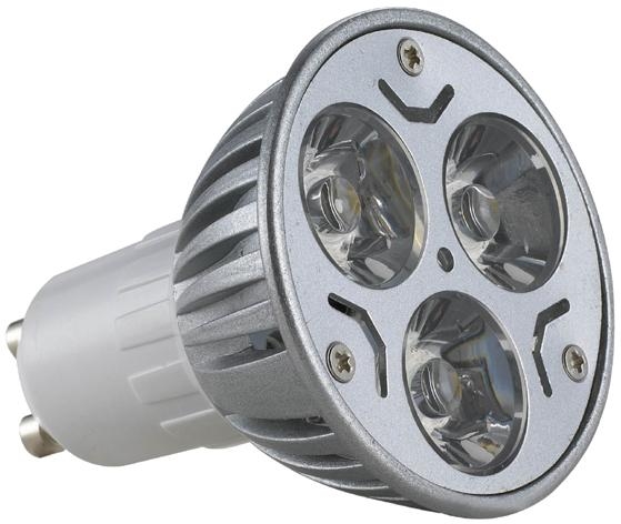 Led pirn CO-R203-3W, GU10 NW COB