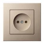 EPSILON Pistikupesa IKL16-304-01 E/Ch champagne, ilma raamita
