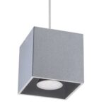 Rippvalgusti QUAD 1 hall Sollux Lighting