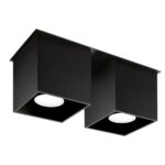 Laevalgusti QUAD 2 must Sollux Lighting