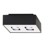 Laevalgusti MONO 2 must Sollux Lighting