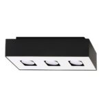 Laevalgusti MONO 3 must Sollux Lighting