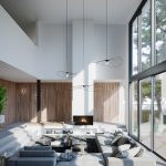 Rippvalgusti ESKOLA 70 must Thoro Lighting