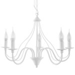 Lühter MINERWA 5 valge Sollux Lighting