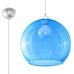 Rippvalgusti BALL sinine Sollux Lighting