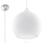 Rippvalgusti BALL valge Sollux Lighting