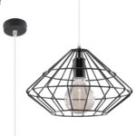 Rippvalgusti UMBERTO must Sollux Lighting