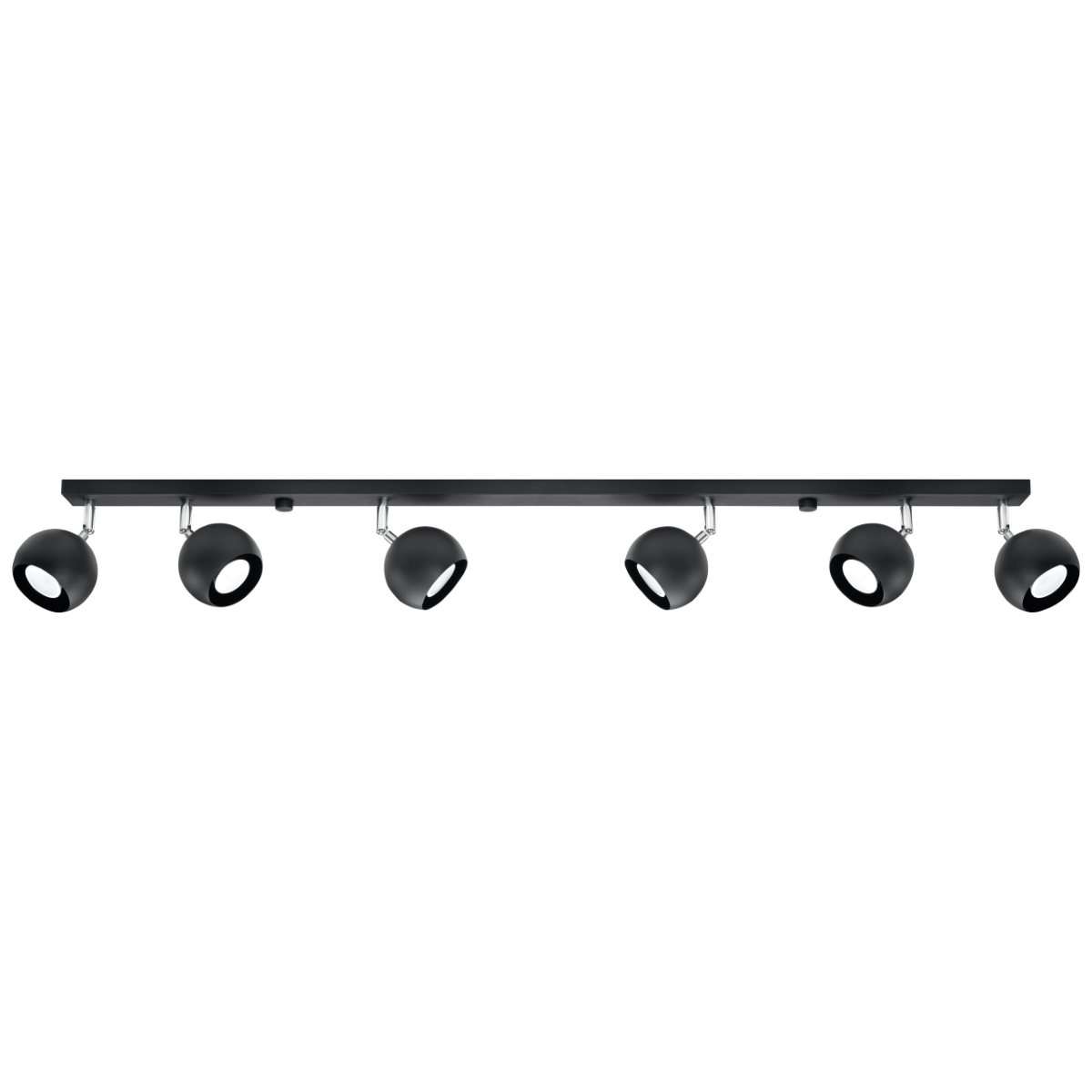 0448-1-k.jpg Laevalgusti OCULARE 6L must Sollux Lighting - Image 1