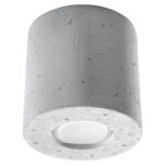 Бетонный потолочный светильник ORBIS Sollux Lighting