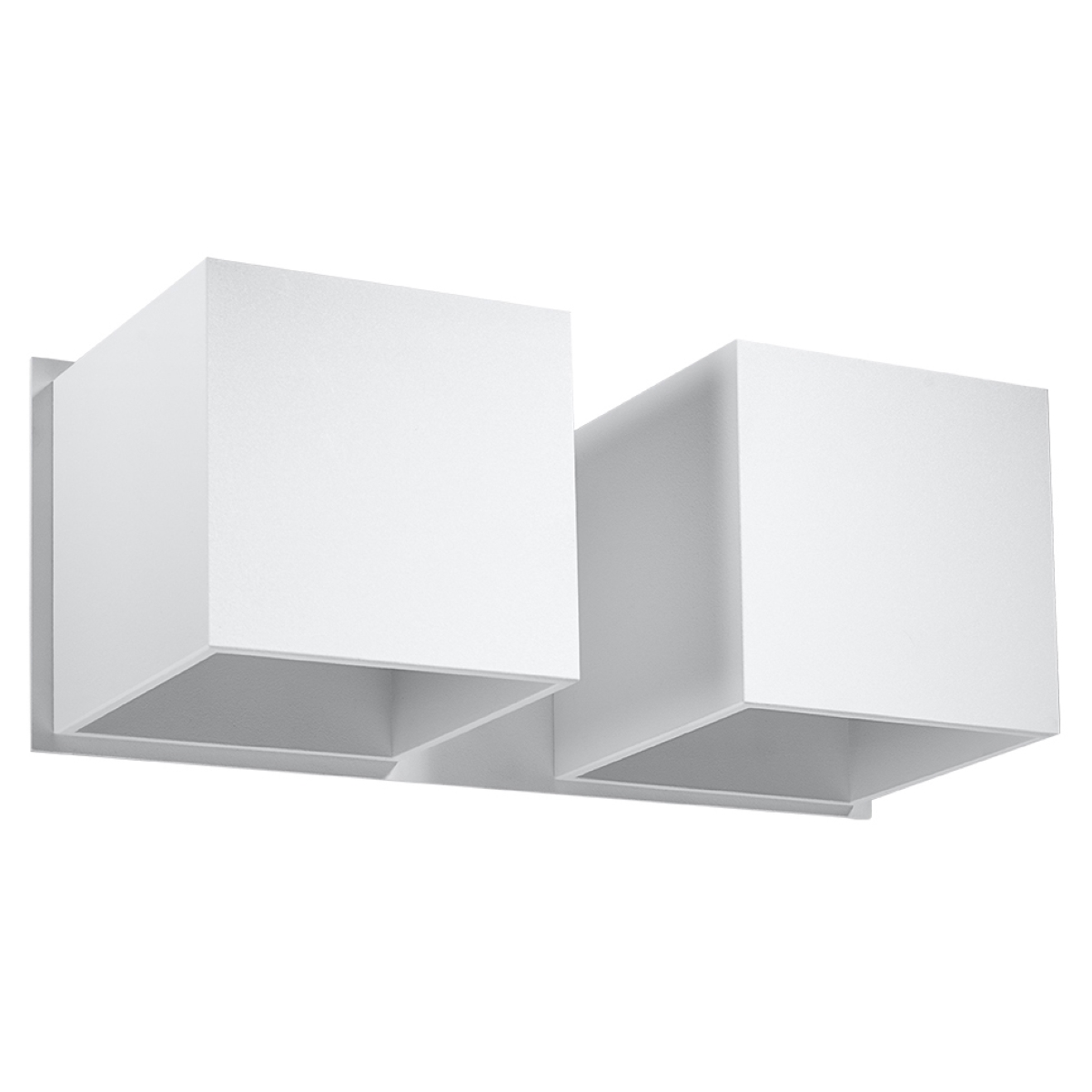 0656-1-k.jpg Seinalamp QUAD 2 valge Sollux Lighting - Pilt 1