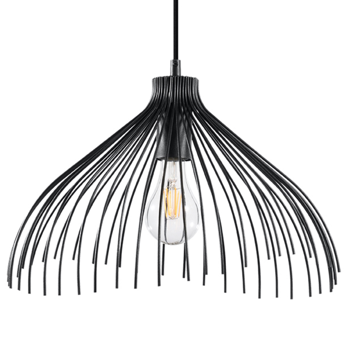 0665-1-k.jpg Rippvalgusti UMB must Sollux Lighting - Pilt 1