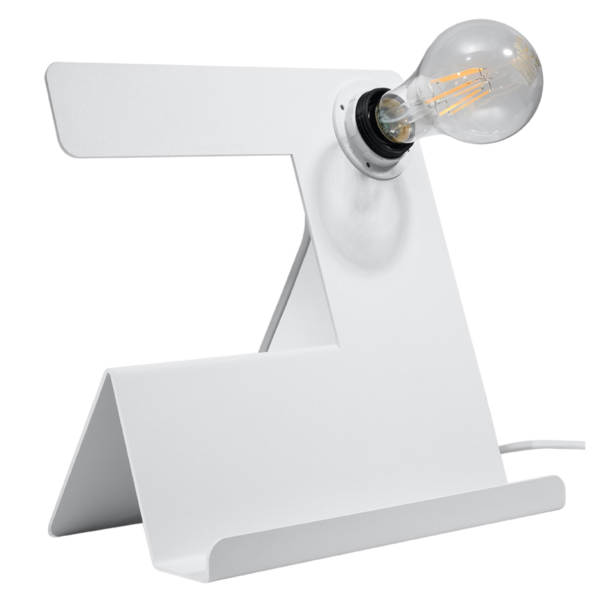 0668-1-k.jpg Lauavalgusti INCLINE valge Sollux Lighting - Pilt 1