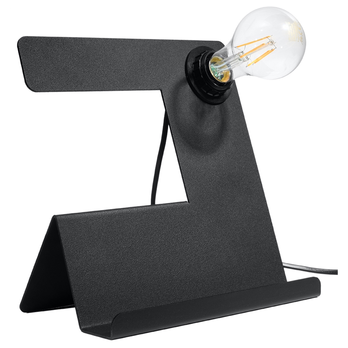 0669-1-k.jpg Lauavalgusti INCLINE must Sollux Lighting - Pilt 1