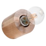 Seinalamp SALGADO naturaalne puit Sollux Lighting