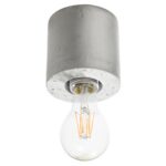 Потолочный светильник SALGADO из бетона Sollux Lighting