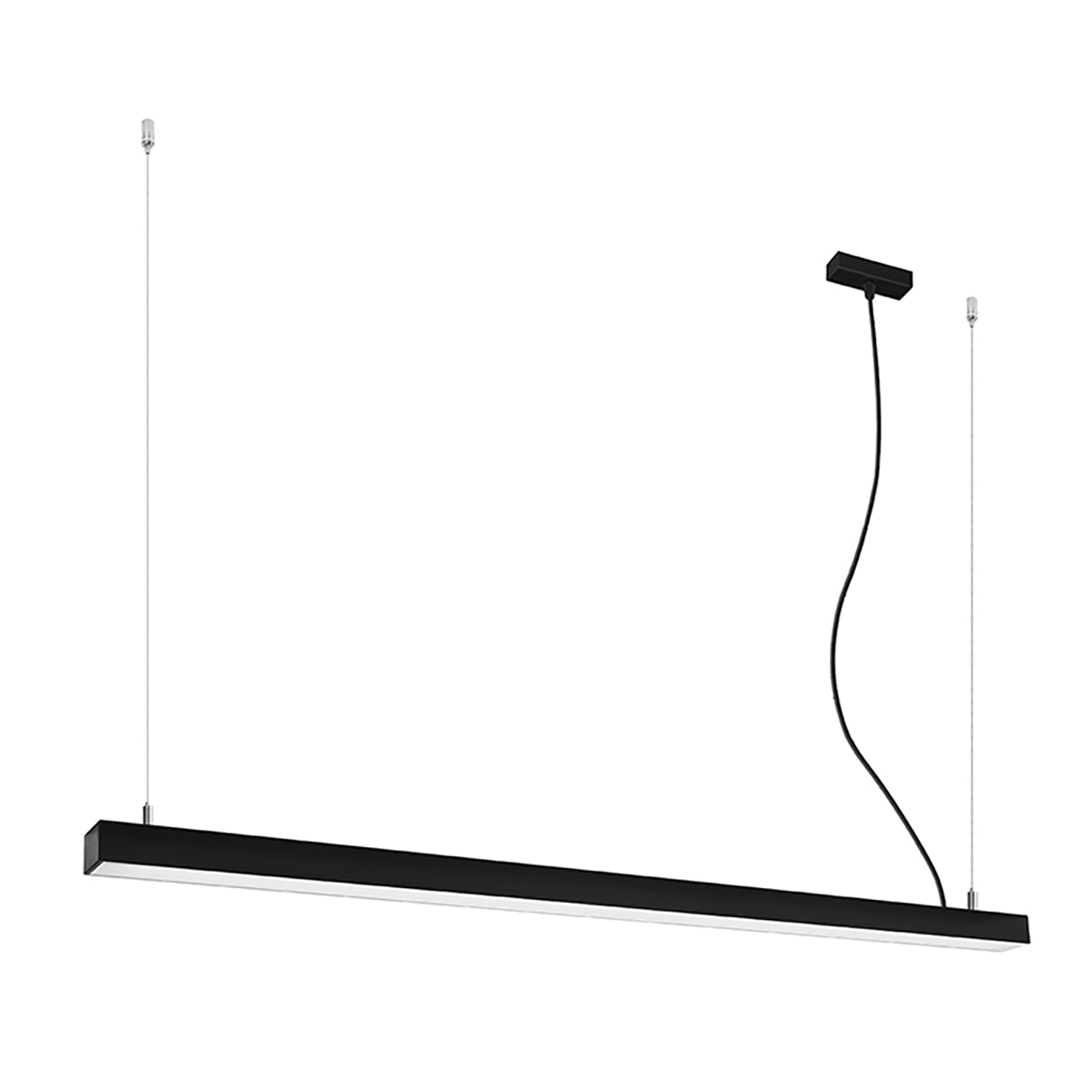 SKU 2600181 Rippvalgusti PINNE 150 must Thoro Lighting - Pilt 1