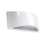 Lakitud seinalamp VIXEN valge läikega Sollux Lighting