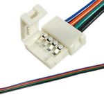 RGB värvi riba 2 connector kaabliga 15sm