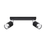 Laevalgusti NERO 2 must/kroomitud Sollux Lighting