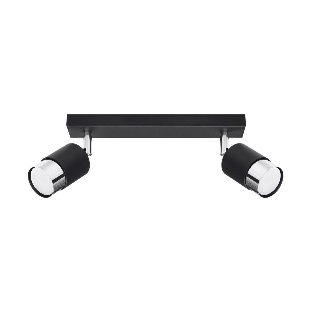 1065-1-k.jpg Laevalgusti NERO 2 must/kroomitud Sollux Lighting - Pilt 1